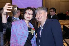 Ms. Eva Choi, Kowloon District Supervisor in The Neighbourhood Advice-Action Council in HK and Mr. Hetzer Siu, Natioanl Director of Macau Special Olympics